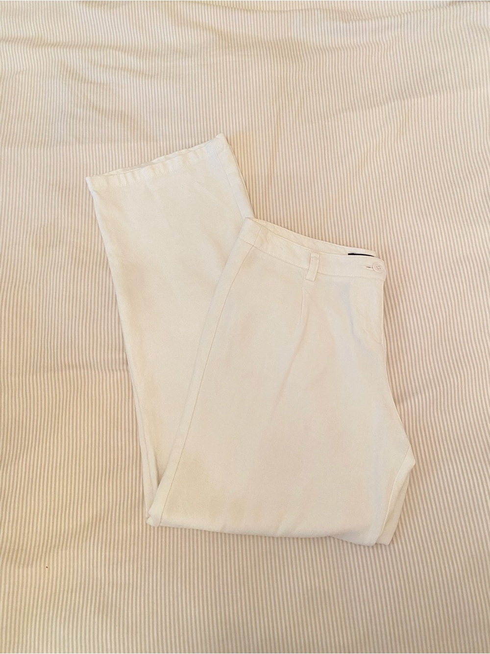 Brandy Melville women’s white Straight-Leg Pants